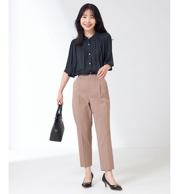 ANY SIS「【UVケア・接触冷感・撥水】クールタッチミラクルガード テーパード パンツ」|その他|