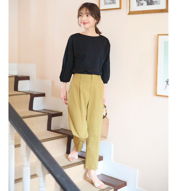 ANY SIS「【UVケア・接触冷感・撥水】クールタッチミラクルガード テーパード パンツ」|その他|