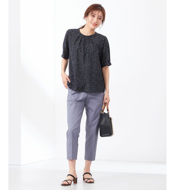 ANY SIS「【UVケア・接触冷感・撥水】クールタッチミラクルガード テーパード パンツ」|その他|