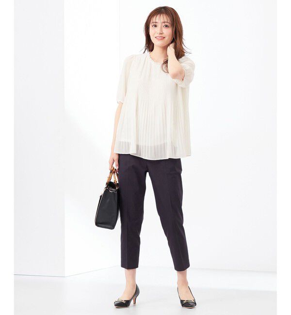 ANY SIS「【UVケア・接触冷感・撥水】クールタッチミラクルガード テーパード パンツ」|その他|