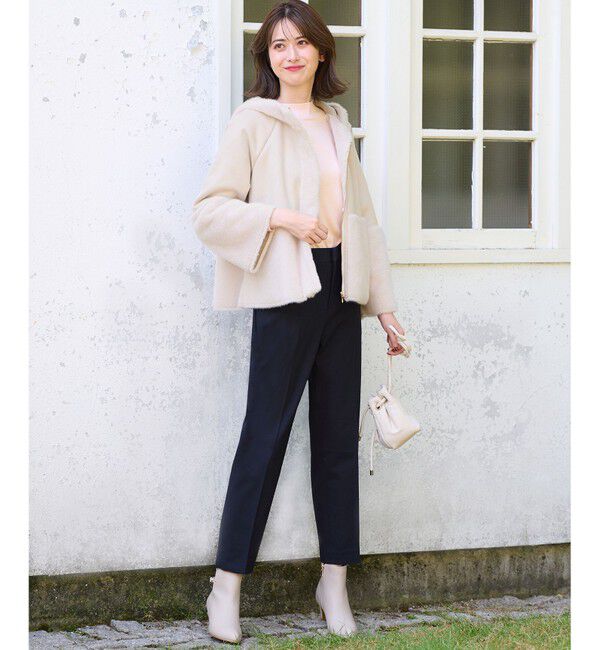 ANY SIS「【洗える】カシミヤブレンドパフ袖 ニット」|ニット・セーター|