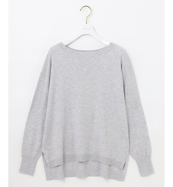 any SiS「【洗える】カシミヤブレンド ニット」|ニット・セーター|
