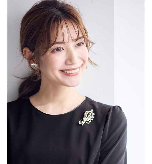 any SiS「【洗える】セレモニーダブルクロス ワンピース」|ワンピース|