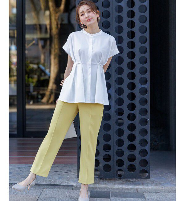 ANY SIS「【撥水・接触冷感・UVカット】コンフォートイージー テーパードパンツ」|その他|