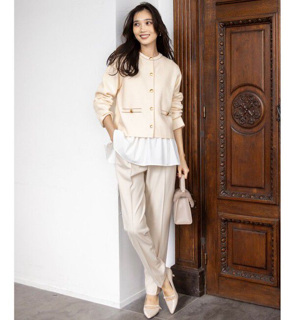 ANY SIS「ビューティサーモ2WAYストレッチ テーパードパンツ」|その他|