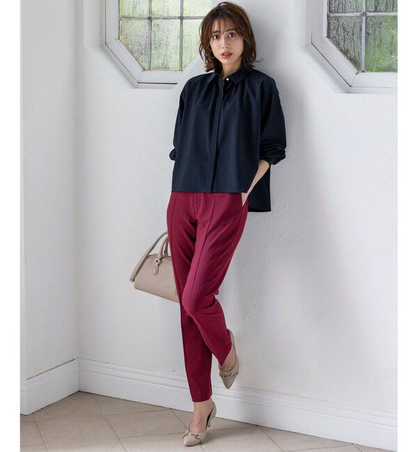 ANY SIS「ビューティサーモ2WAYストレッチ テーパードパンツ」|その他|