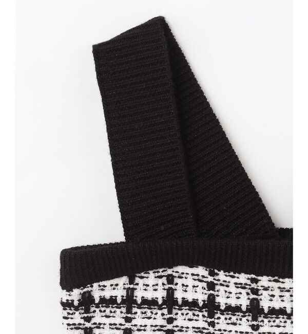 Diagram「チェックニットビスチェ」|カーディガン|