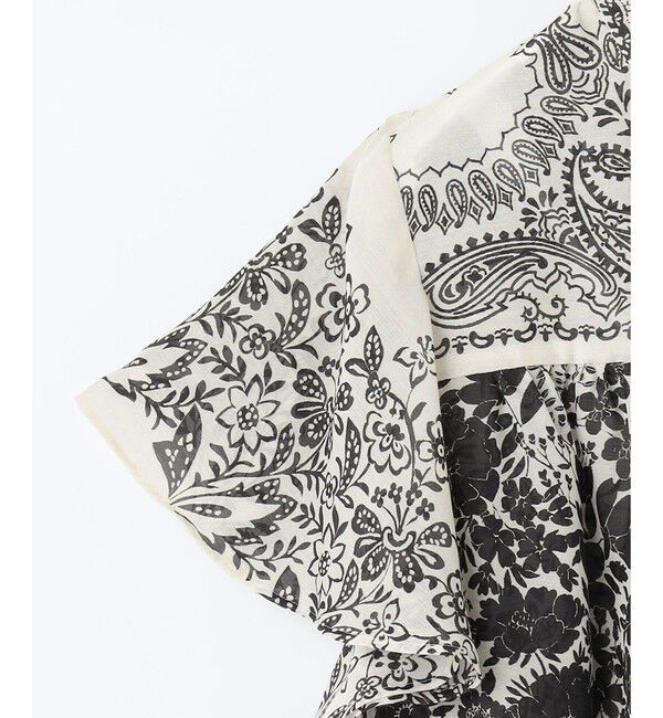 Grace Class「バンダナフレアスリーブブラウス」|シャツ・ブラウス|