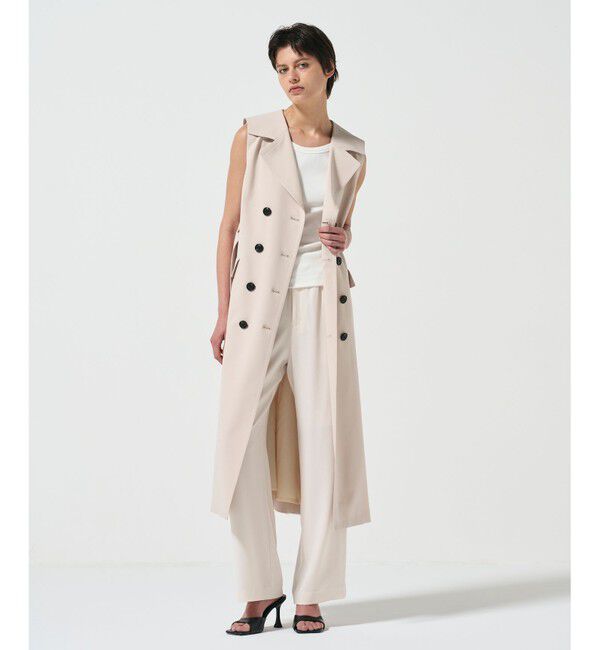 Diagram「バックプリーツトレンチワンピース」|ワンピース|