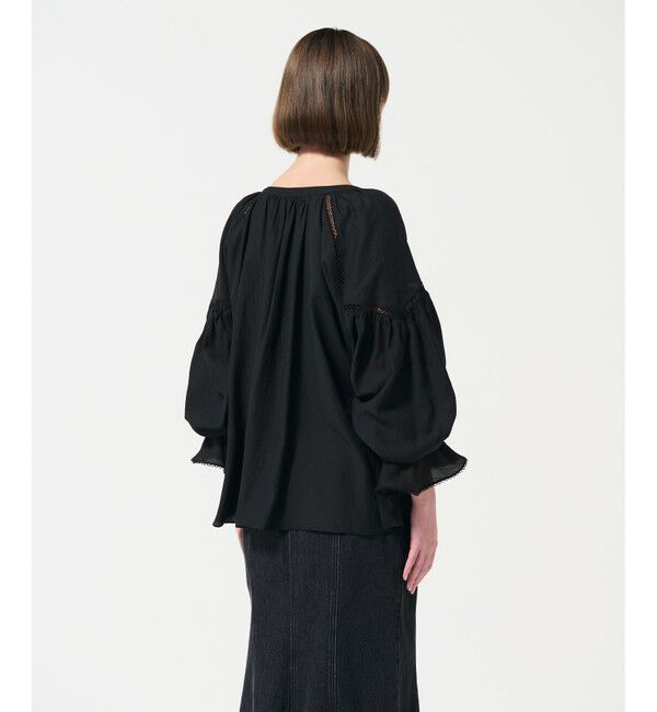 GRACE CONTINENTAL「トリアセカフタントップ」|シャツ・ブラウス|