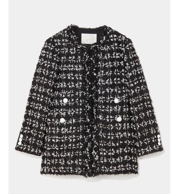 Grace Class「Tweed　ジャケット」|ノーカラージャケット|