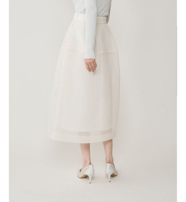 GRACE CONTINENTAL「ダンボールメッシュスカート」|スカート|