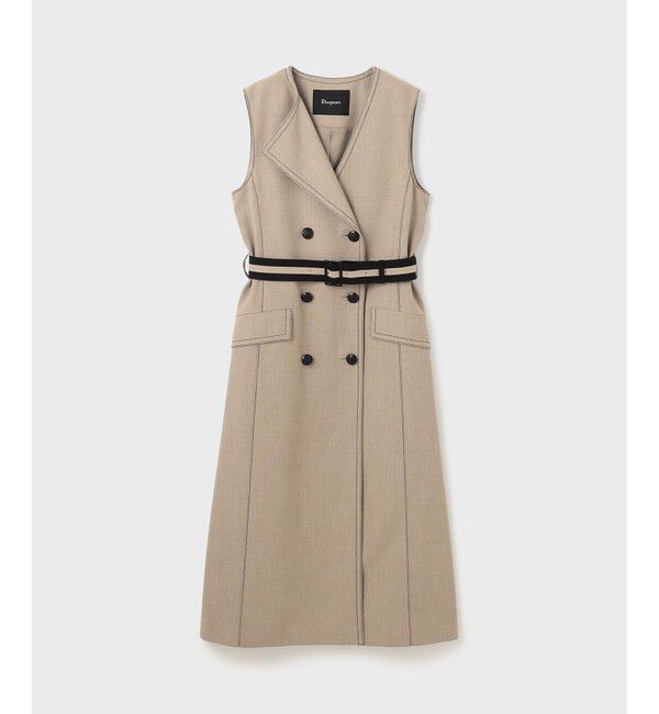  「アシンメトリーカラーワンピース」|ワンピース|