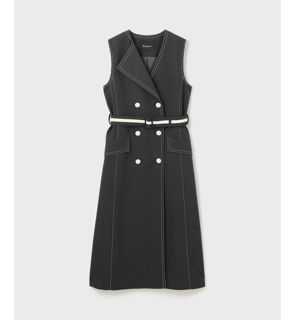  「アシンメトリーカラーワンピース」|ワンピース|