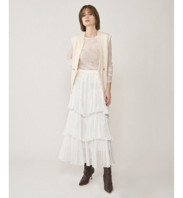  「イレギュラーティアードスカート」|スカート|