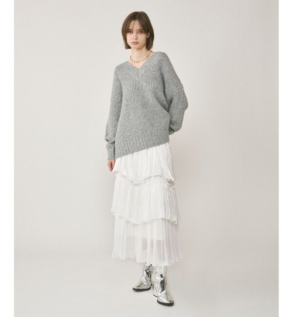  「イレギュラーティアードスカート」|スカート|