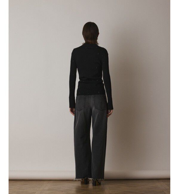 Diagram「ビジューリブニットトップ」|ニット・セーター|