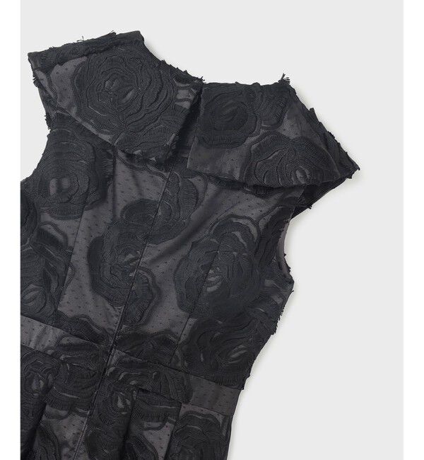 GRACE CONTINENTAL「ローズ刺繍ワンピース」|ドレス|