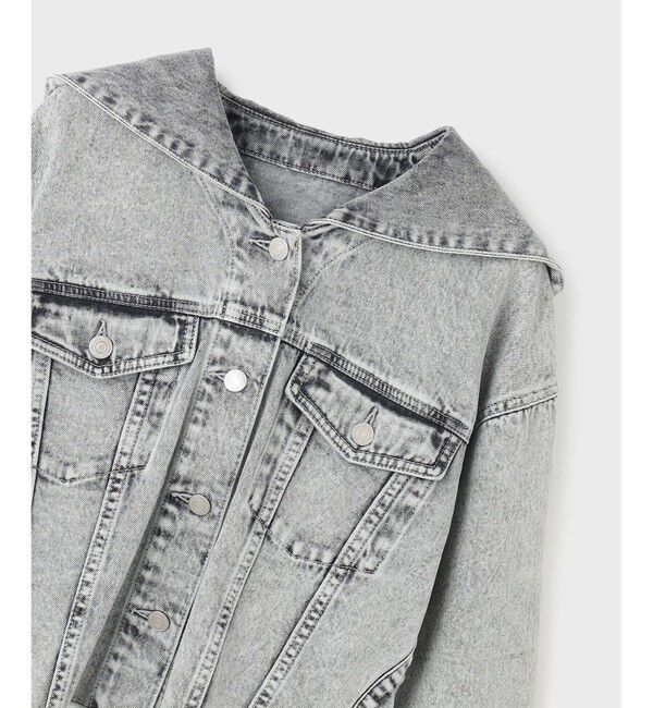 Diagram「フードジップデニムジャケット」|デニムジャケット|