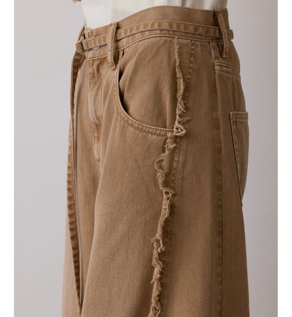 GRACE CONTINENTAL「フリンジバギーパンツ」|その他|