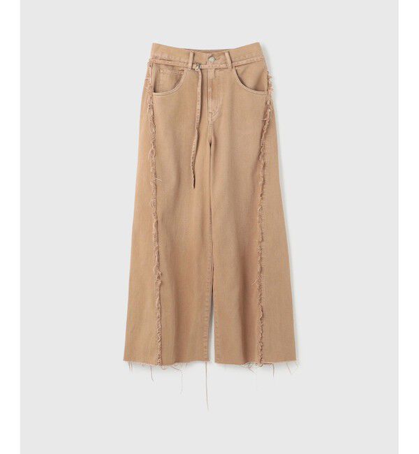 GRACE CONTINENTAL「フリンジバギーパンツ」|その他|