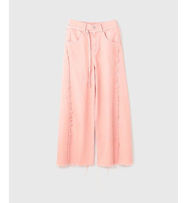 GRACE CONTINENTAL「フリンジバギーパンツ」|その他|