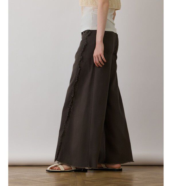 GRACE CONTINENTAL「フリンジバギーパンツ」|その他|