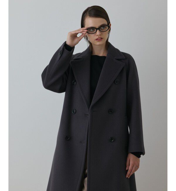 Diagram「ショートビーバーロングコート」|チェスターコート|