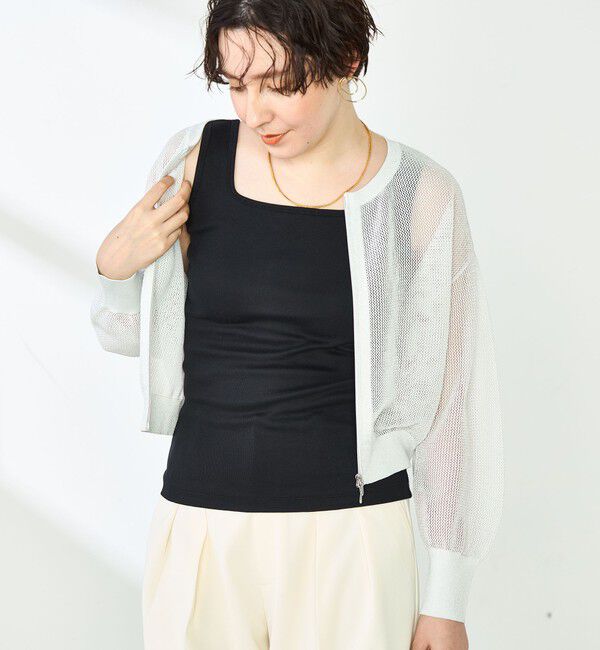 NOLLEY'S sophi「2WAYベアテレコタンクトップ」|タンクトップ|