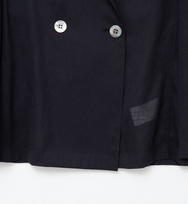 NOLLEY'S「ウォッシャブルリネン風シアージャケット」|テーラードジャケット|