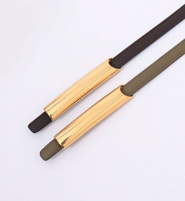 NOLLEY'S「【ATELIER AMBOISE/アトリエアンボワーズ】チューブリバーシブルベルト」|ベルト|