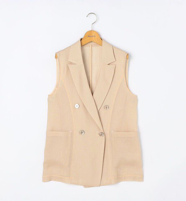NOLLEY'S「リネン風シアージレ」|ベスト・ジレ|