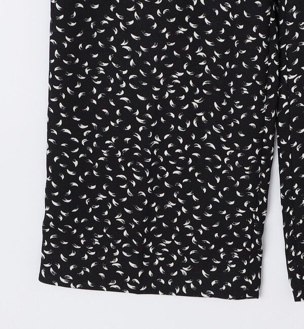 NOLLEY'S「ウォッシャブルバックサテンセミワイドパンツ」|その他|