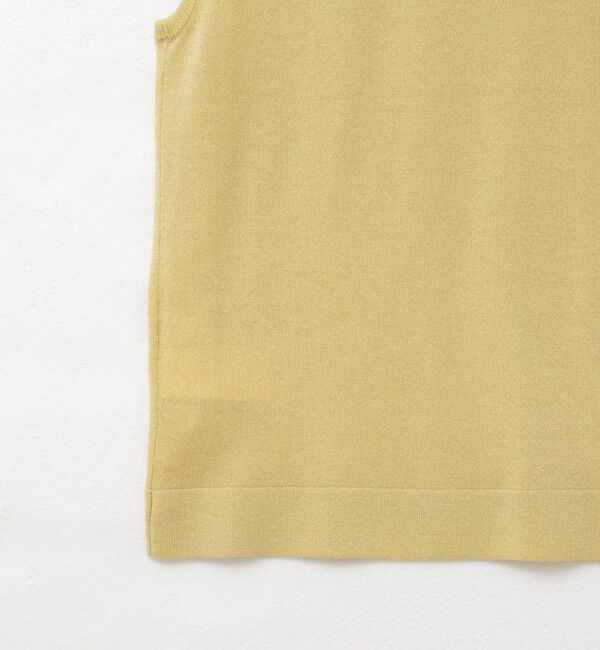 NOLLEY'S sophi「《アンサンブル対応》《手洗い可能》W混ラメハイネックプルオーバーニット」|ニット・セーター|