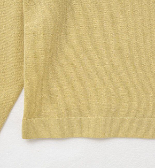 NOLLEY'S sophi「《アンサンブル対応》《手洗い可能》W混ラメクルーネックカーディガン」|カーディガン|