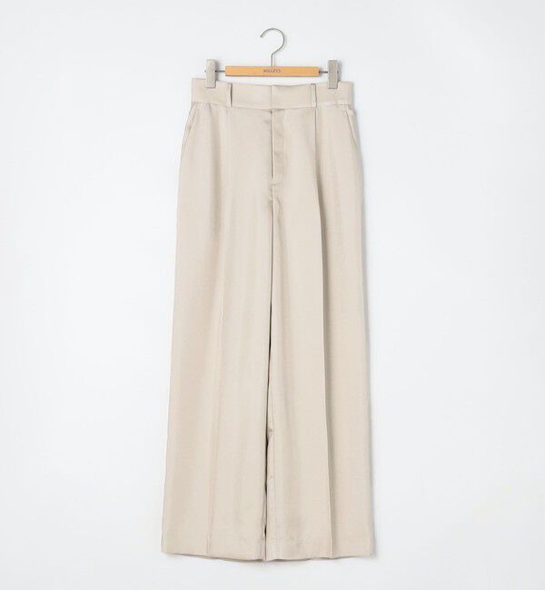 NOLLEY'S「ウォッシャブルサテンワイドパンツ」|その他|