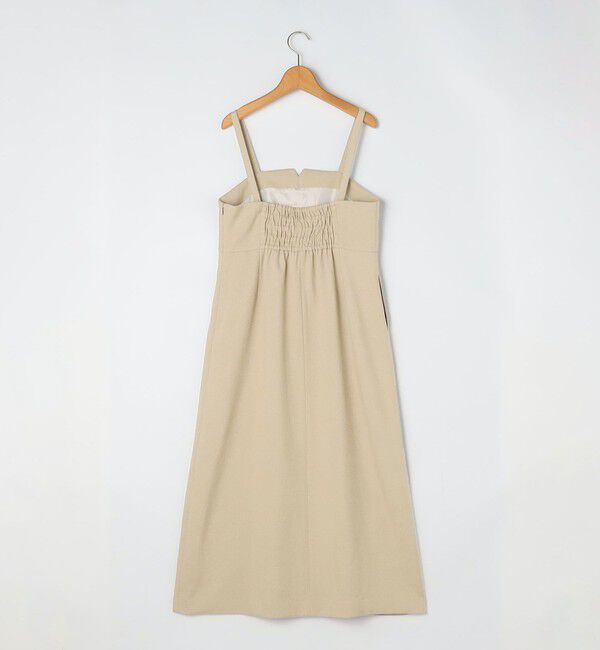 NOLLEY'S「ウォッシャブルウール調ストレッチキャミワンピース」|ワンピース|