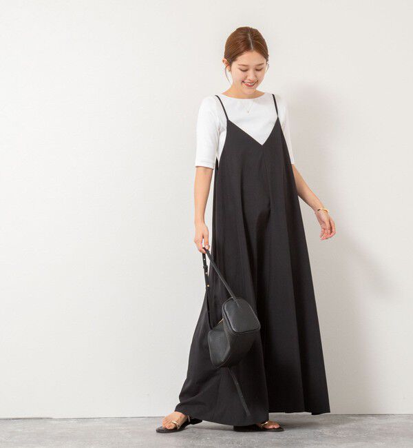 NOLLEY'S「ベアテレコ5分袖2WAYプルオーバーカットソー」|Tシャツ・カットソー|