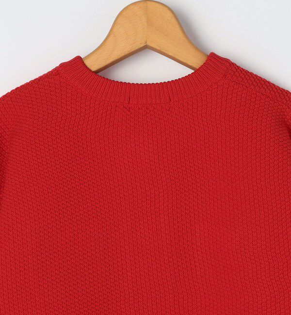 NOLLEY'S「《手洗い可能》鹿の子編みクルーネックカーディガン」|カーディガン|