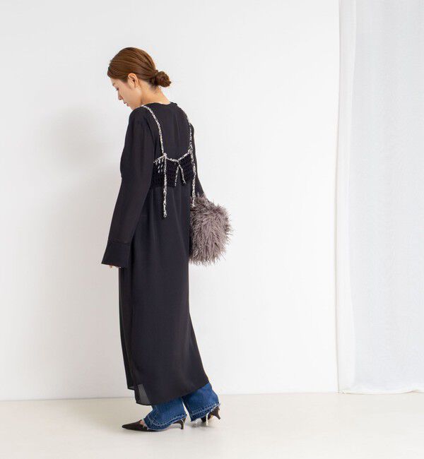 Laraaji「《手洗い可能》かぎ針編みキャミソール」|ニット・セーター|