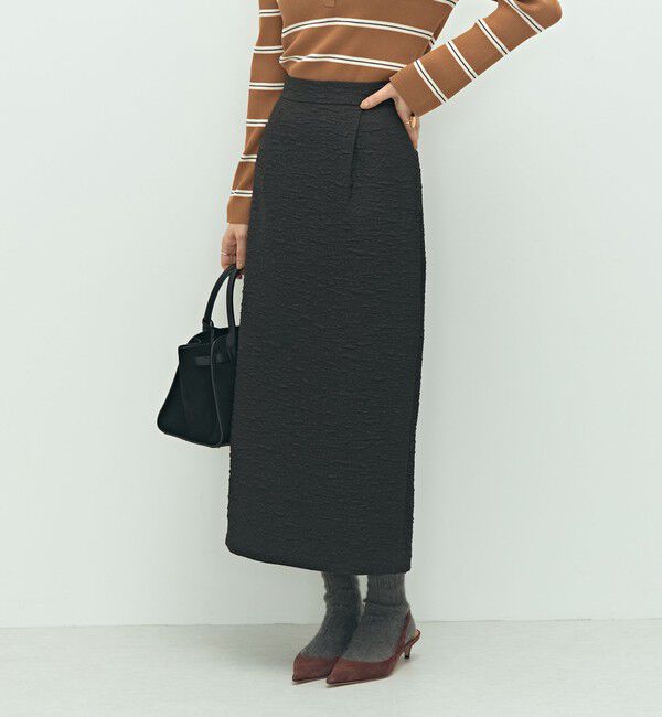 NOLLEY'S「《セットアップ対応》ウォッシャブルフクレジャガードタイトスカート」|タイト|