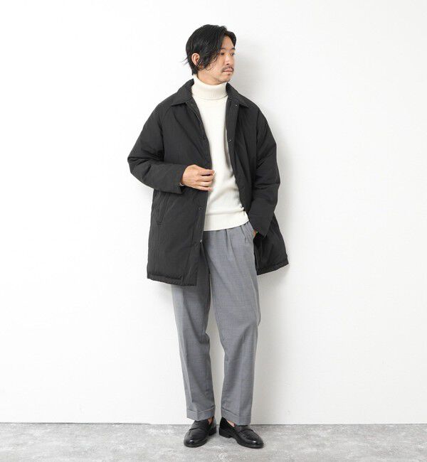 NOLLEY'S goodman「【TAION/タイオン】別注ダウンステンカラーコート 25AW」|ダウン|
