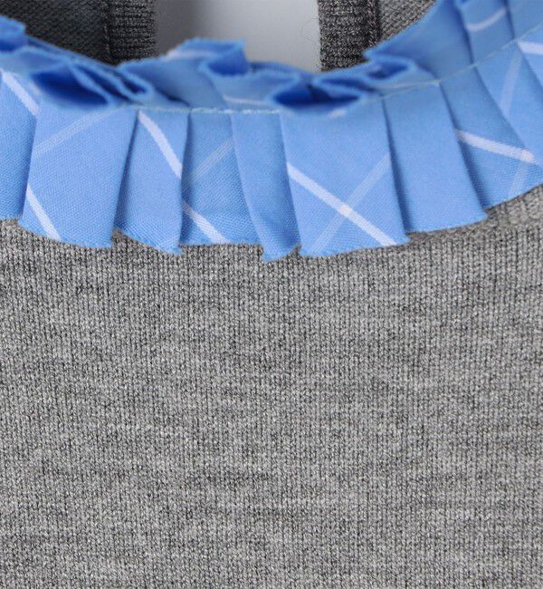 NOLLEY'S「プリーツ衿取り外しプルオーバーニット」|ニット・セーター|