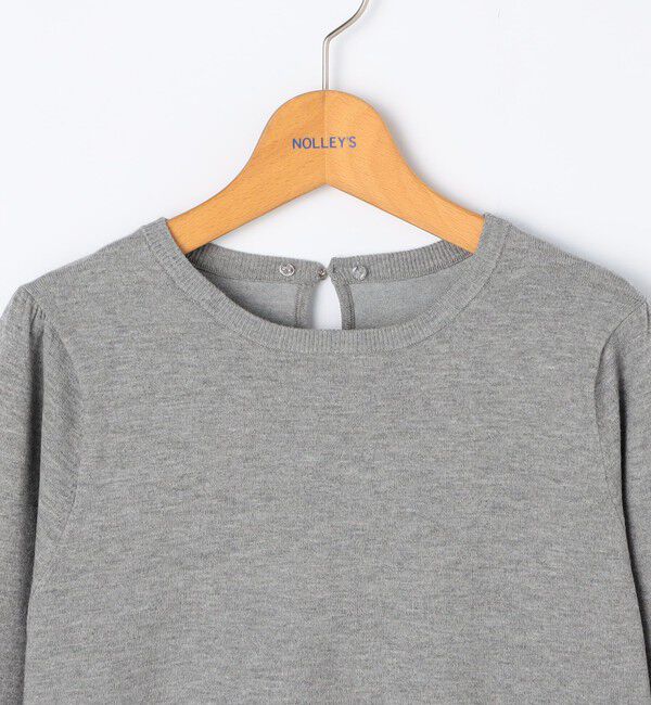 NOLLEY'S「プリーツ衿取り外しプルオーバーニット」|ニット・セーター|