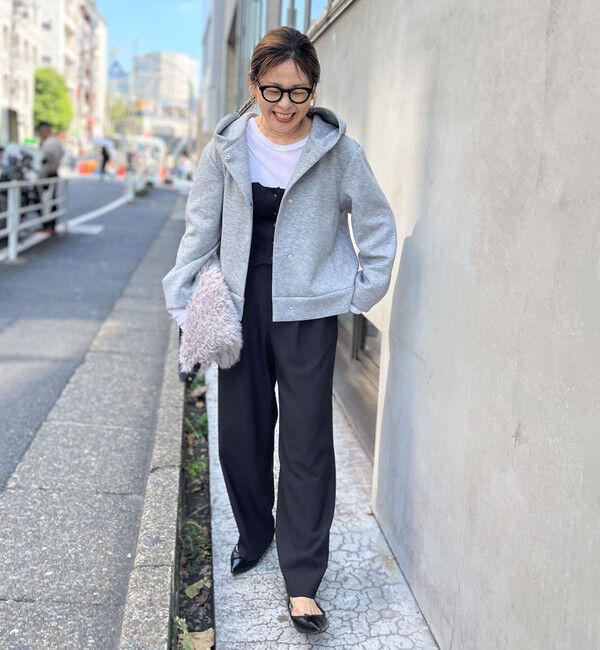 NOLLEY'S「《セットアップ対応》ウォッシャブルエアボールフードブルゾン」|ブルゾン・スタジャン|