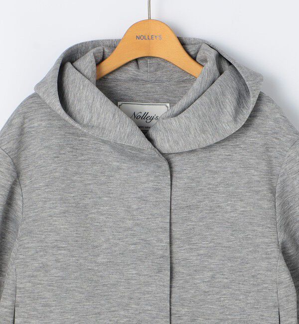 NOLLEY'S「《セットアップ対応》ウォッシャブルエアボールフードブルゾン」|ブルゾン・スタジャン|