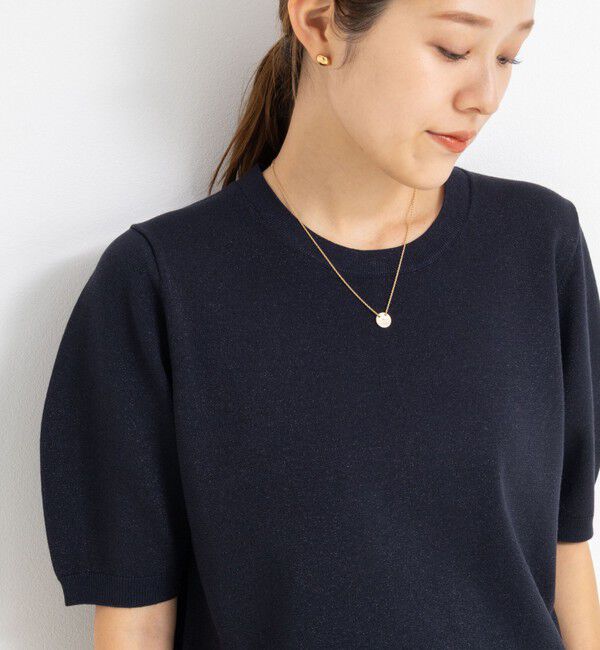 NOLLEY'S sophi「バックパールラメプルオーバー」|ニット・セーター|