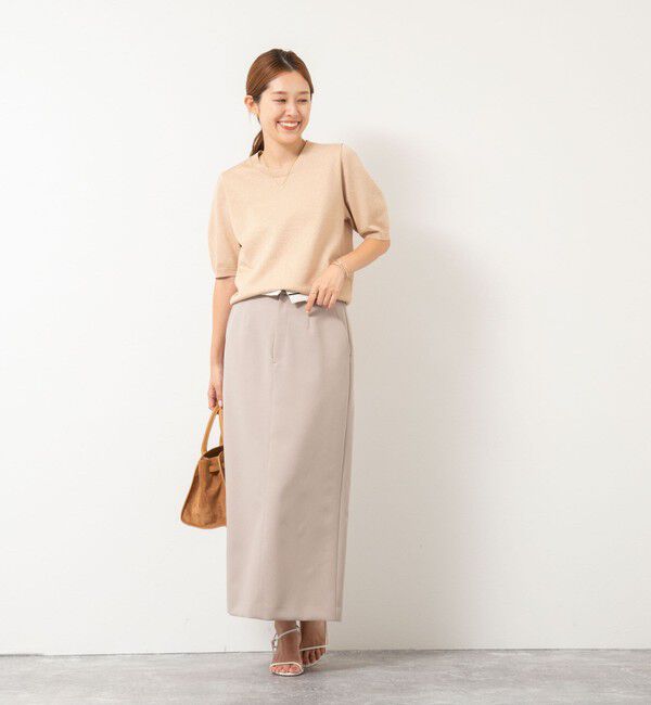 NOLLEY'S sophi「バックパールラメプルオーバー」|ニット・セーター|