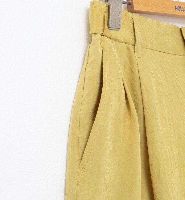 NOLLEY'S「ウォッシャブルクラッシュサテンワイドパンツ」|その他|