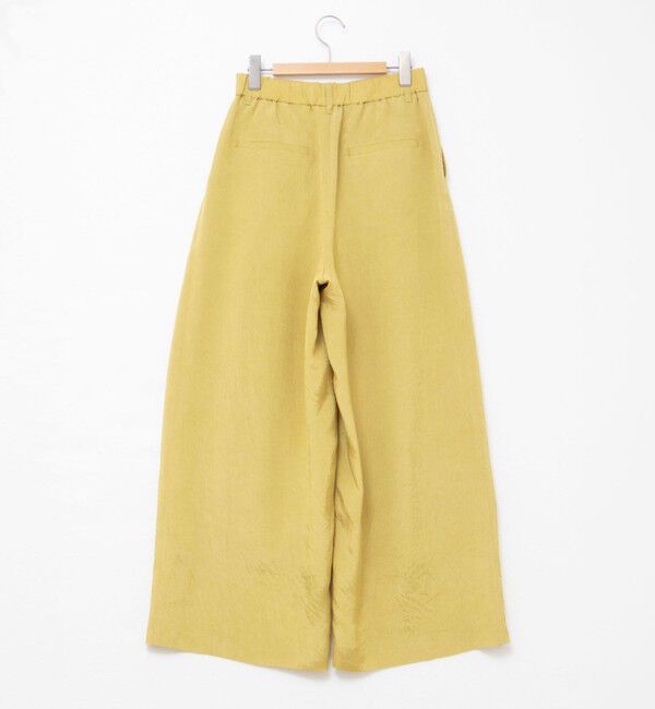 NOLLEY'S「ウォッシャブルクラッシュサテンワイドパンツ」|その他|